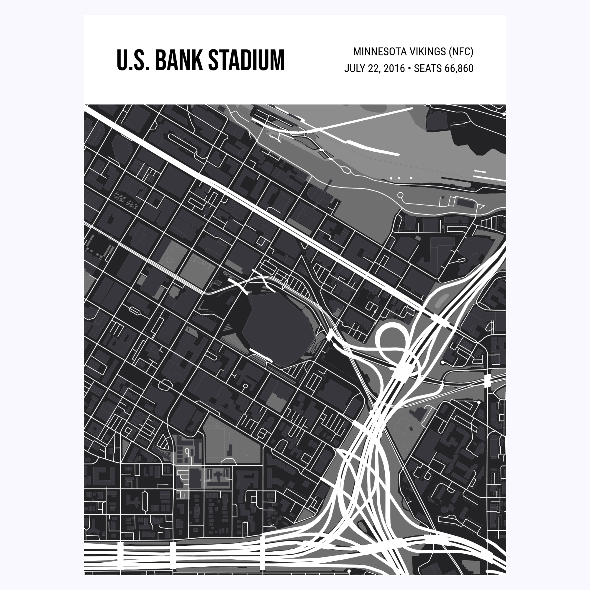 Print of Vintage Ralph Wilson Stadium Seating Chart Seating -   Canada