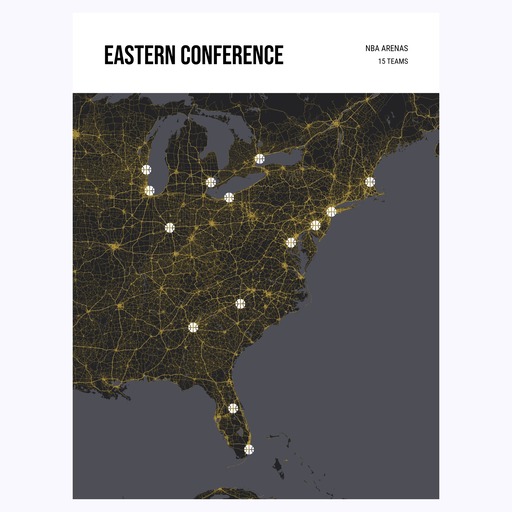 Eastern Conference Poster - Street Map 1