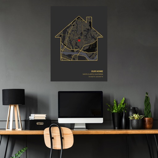 Our Home Poster - Street Map 5