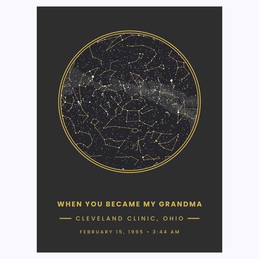 The Day You Became My Grandma Poster - Starmap 1
