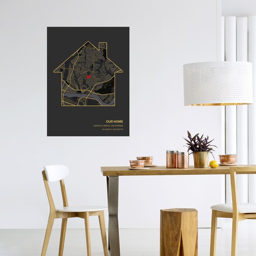 Our Home Poster - Street Map 6