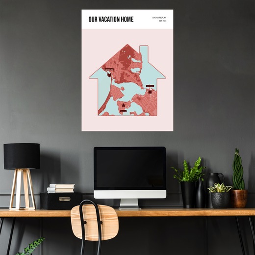 Our Vacation Home Poster - Street Map 5