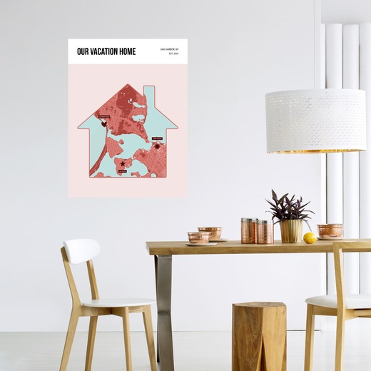 Our Vacation Home Poster - Street Map 6
