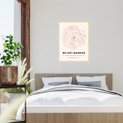 Where We Got Married Poster - Street Map 5