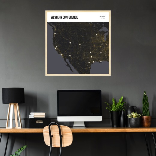 Western Conference Poster - Street Map 3