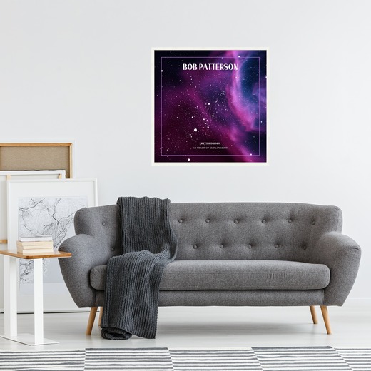 My Retirement Poster - Nebula Celestial Map 4